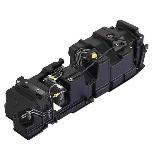 S&B 227 LITRE REPLACEMENT LONG RANGE FUEL TANK FOR 2017-2025 FORD POWERSTROKE 6.7L F250 & F350 CREW CAB SHORT BED