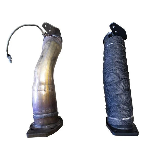 2017-2026 Chev 2500 Duramax 3.5" Downpipe WC FAB
