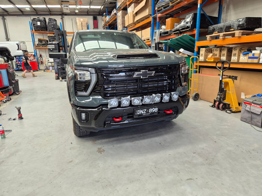 2020+ Chev 2500 XL light bar bracket