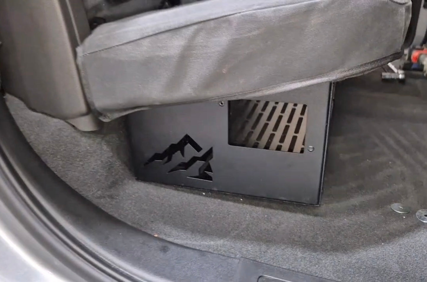 CHEVY 2500 Rear Under‑Seat Storage – Power System Mount & Heavy‑Duty Storage