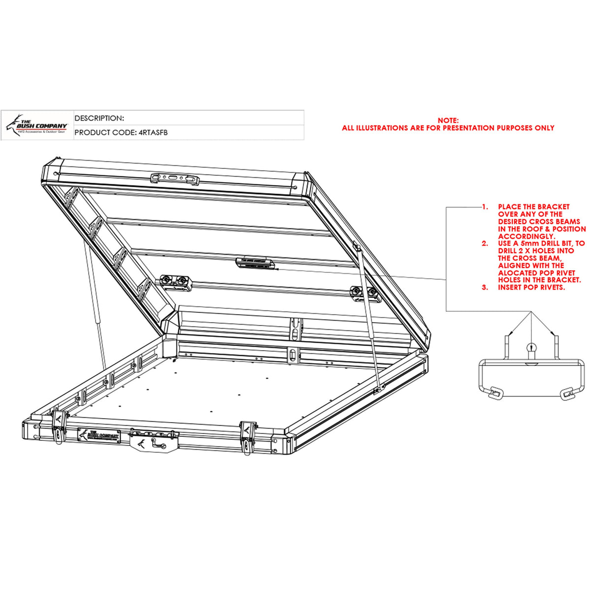 Sirocco 12V Fan Bracket