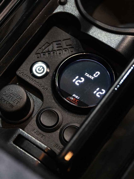 EC Airbag Gauge Kit Triple Digital Gauge Kit