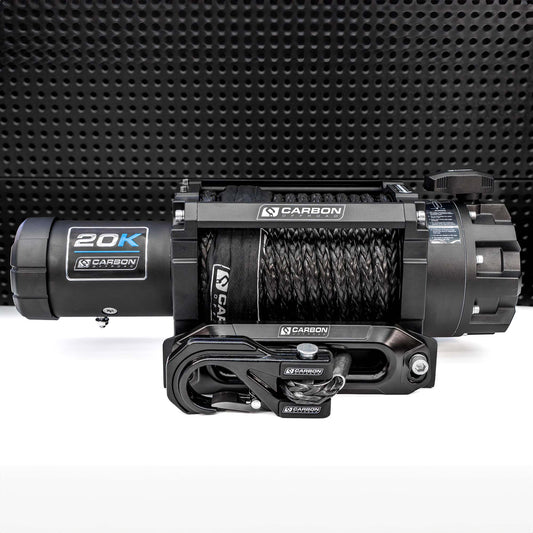 Carbon Scout Pro - 20000lb Extreme Duty Truck Winch 24V