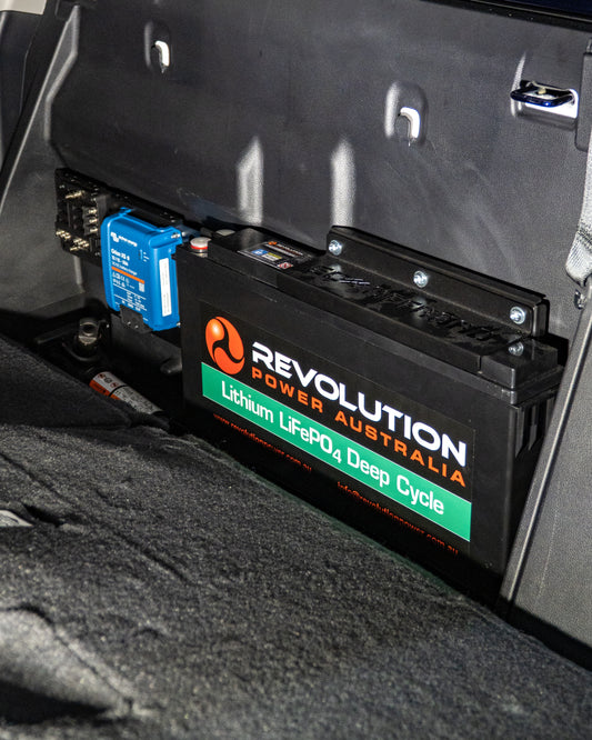 Second Battery System to suit Toyota Tundra 100ah Lithium Slim Line