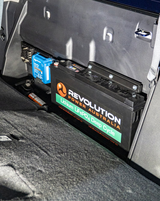 Second Battery System to suit Toyota Tundra 100ah Lithium Slim Line