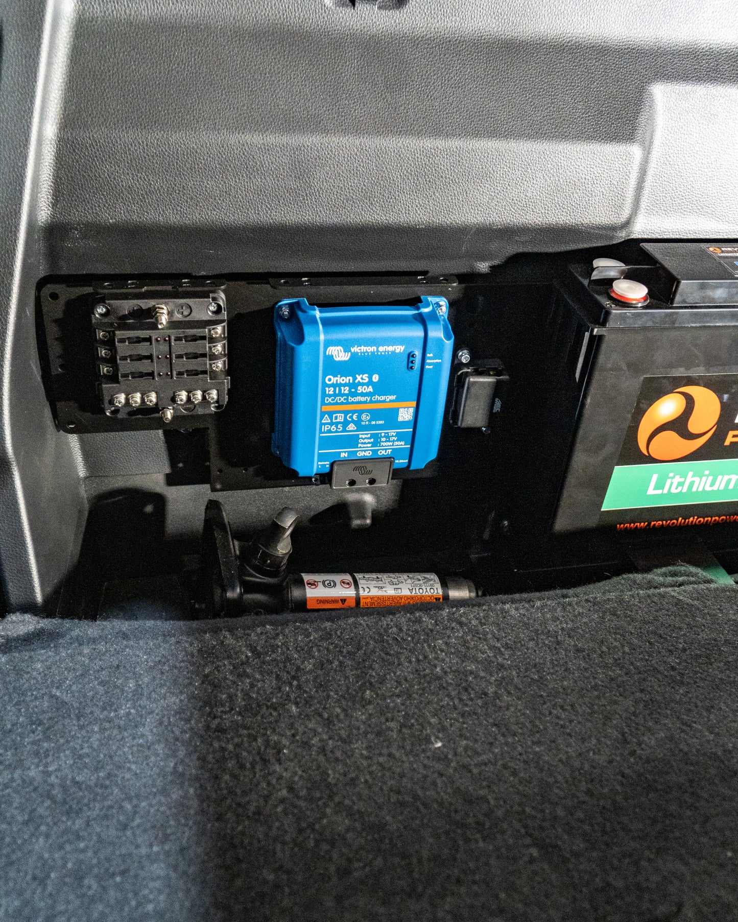 Second Battery System to suit Toyota Tundra 100ah Lithium Slim Line