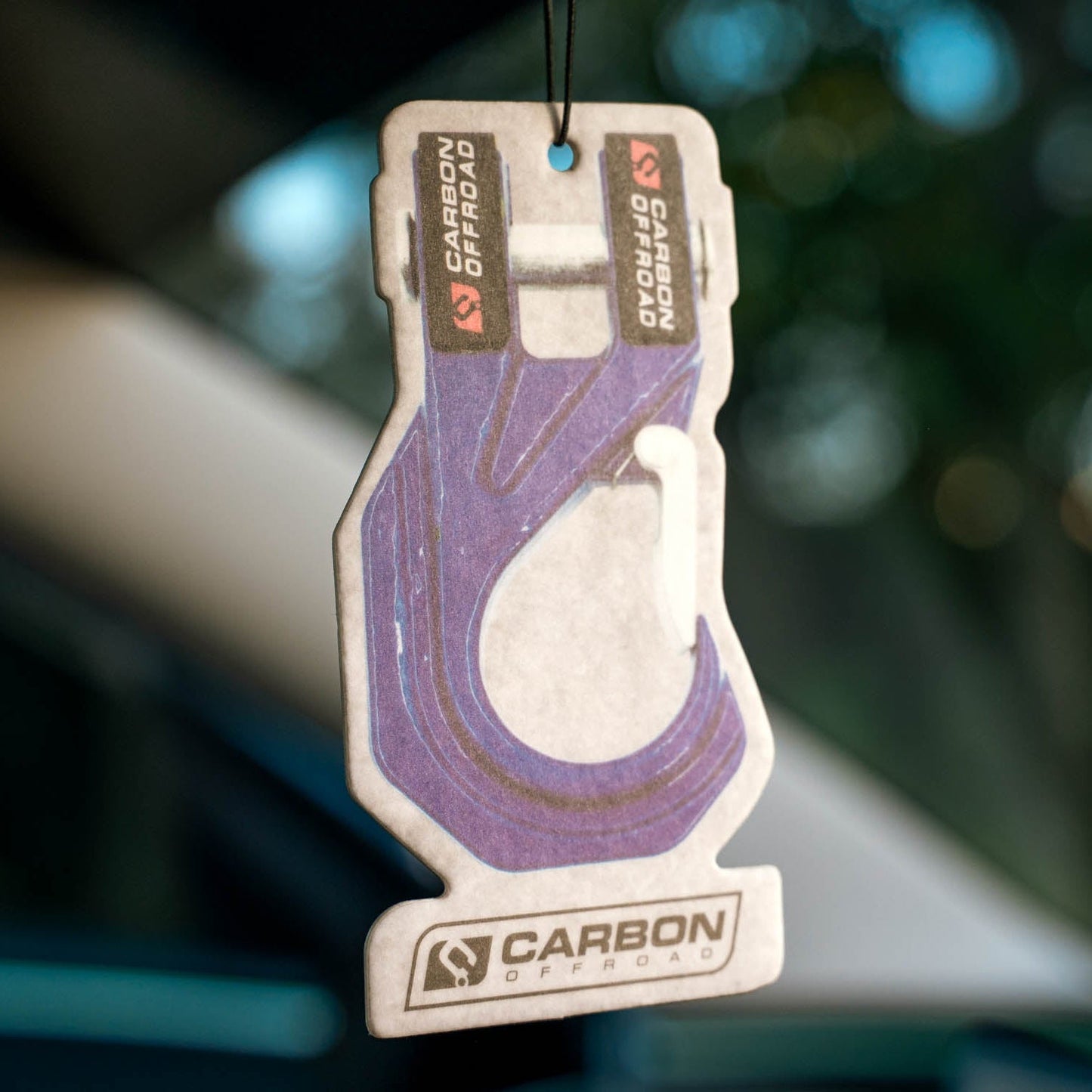 Carbon Car Air Freshener - MegaPro Hook - CM - AF - HOOK - PUR 9 Carbon Offroad