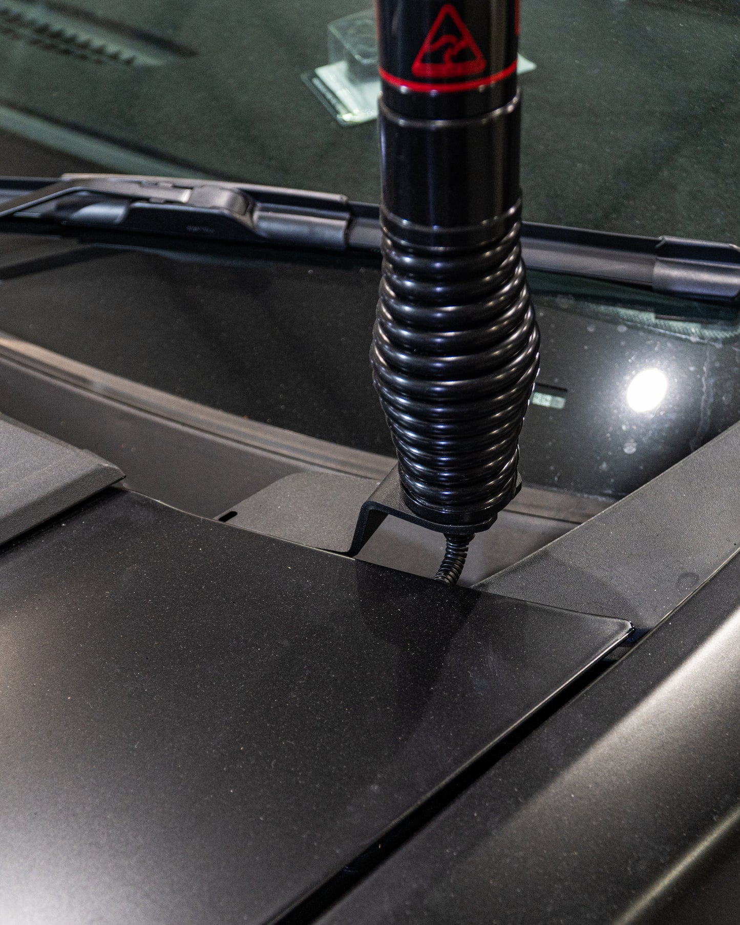 V2 Chevrolet 2500 Antenna Under Bonnet Bracket Mount