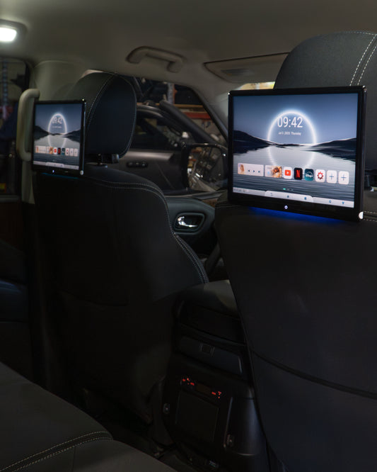 EC Offroad 12.5" Android Head Rest Monitors - PAIR