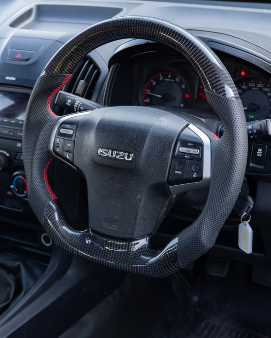 Alpha Series - Carbon Steering Wheel to suit Isuzu DMAX