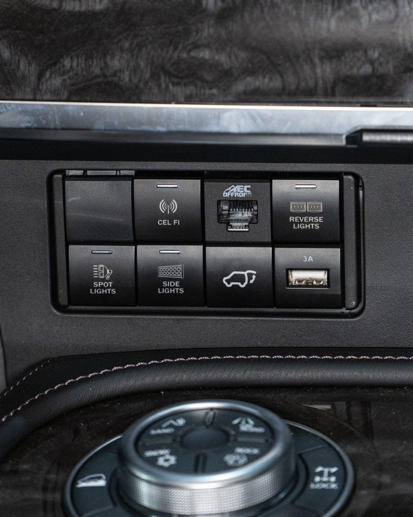 Switch Panel to suit Nissan Y62 Patrol 2025 Model