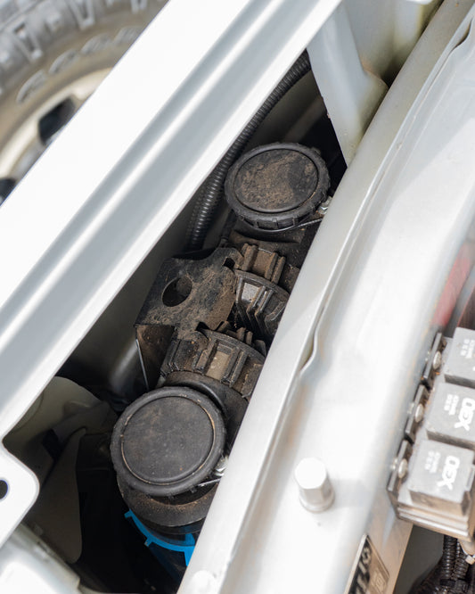 2020+ Chev 2500 Hidden Twin Compressor Bracket - EC Offroad