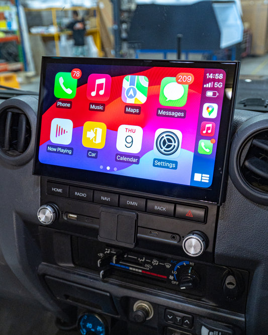10 Inch Android Head Unit to suit LandCruiser 70/ 79 / 78 / 76 Series up to mid 2023