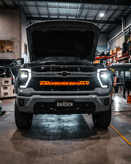 Behind Grille Light Bar Kit to suit Chev 2500 2024+ Model