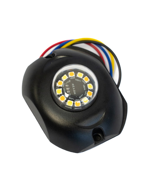 Dual Switch Tailgate Lights White/Amber