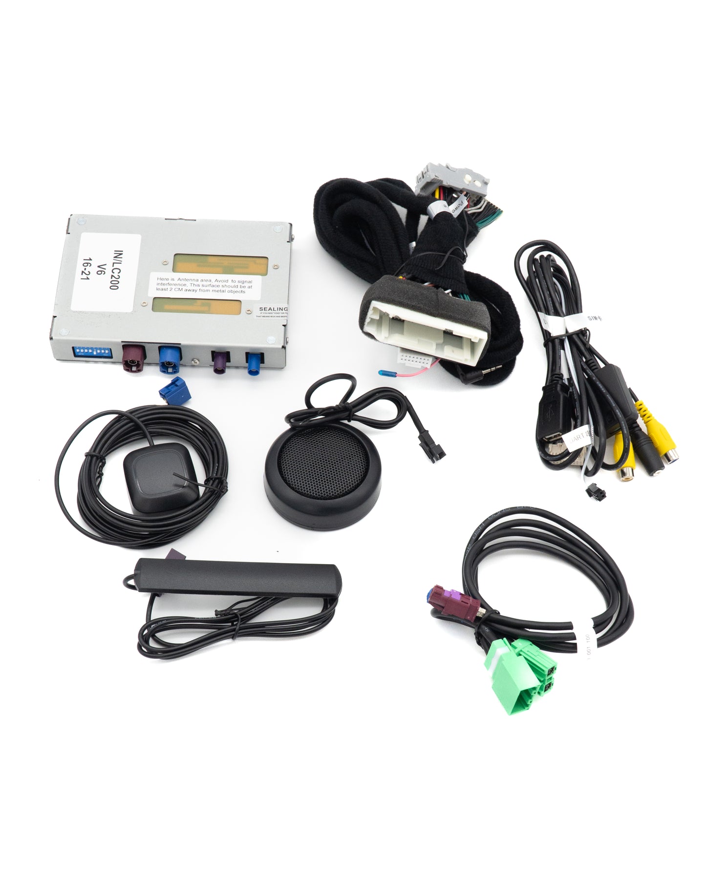 Interface Module V6.2 unit to suit LandCruiser 200, Car Play & GPS. Android system. July 2016 - 2021