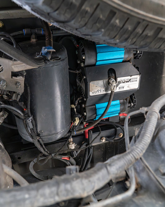 Under Tub Compressor Mount for Ford F150 to suit ARB Twin Compressor