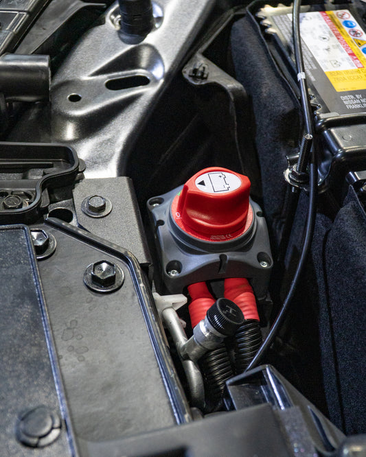 Winch Isolator bracket to suit Nissan Y62 patrol Under Bonnet