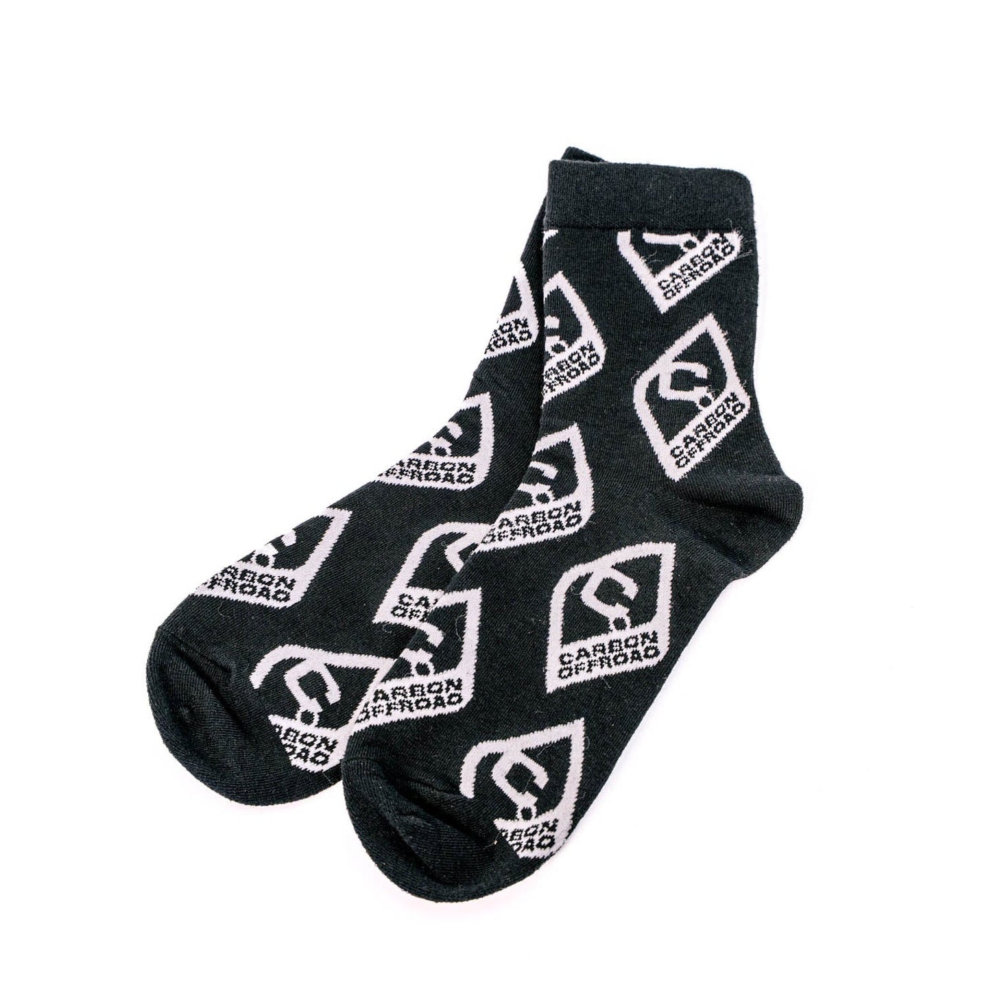 Carbon Socks - Logo Pattern - CM - SOCKS - CL - M 1 Carbon Offroad