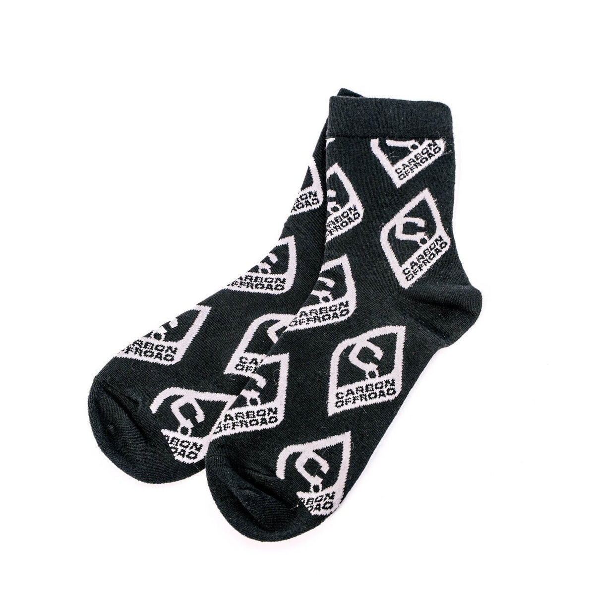 Carbon Socks - Logo Pattern - CM - SOCKS - CL - M 1 Carbon Offroad