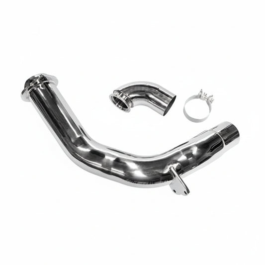 2020-2026 Ford F250/F350 304SS Polished Downpipe