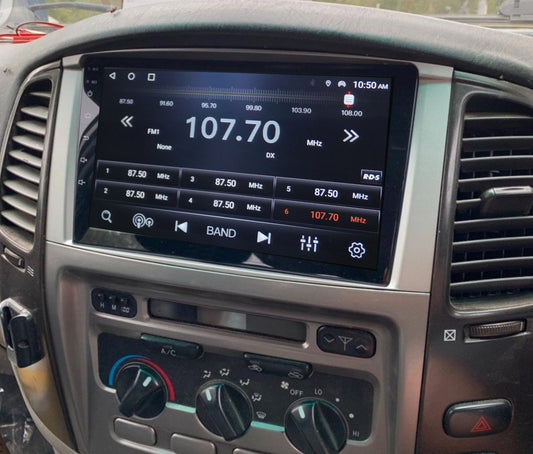 Head Unit to suit LandCruiser 100 series 1998-2007 + Uni Camera