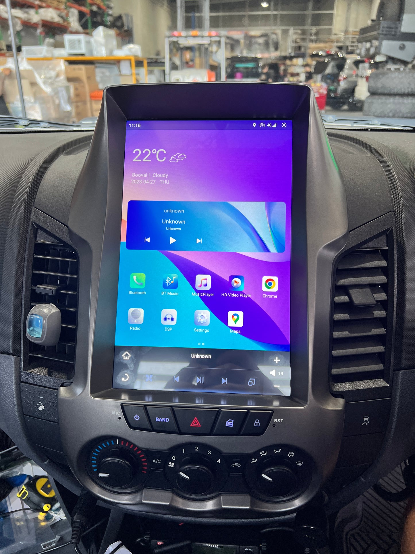 12.1inch Android GPS Screen to Suit Ford Ranger 2011-2015 PX I, XL XLS XLT