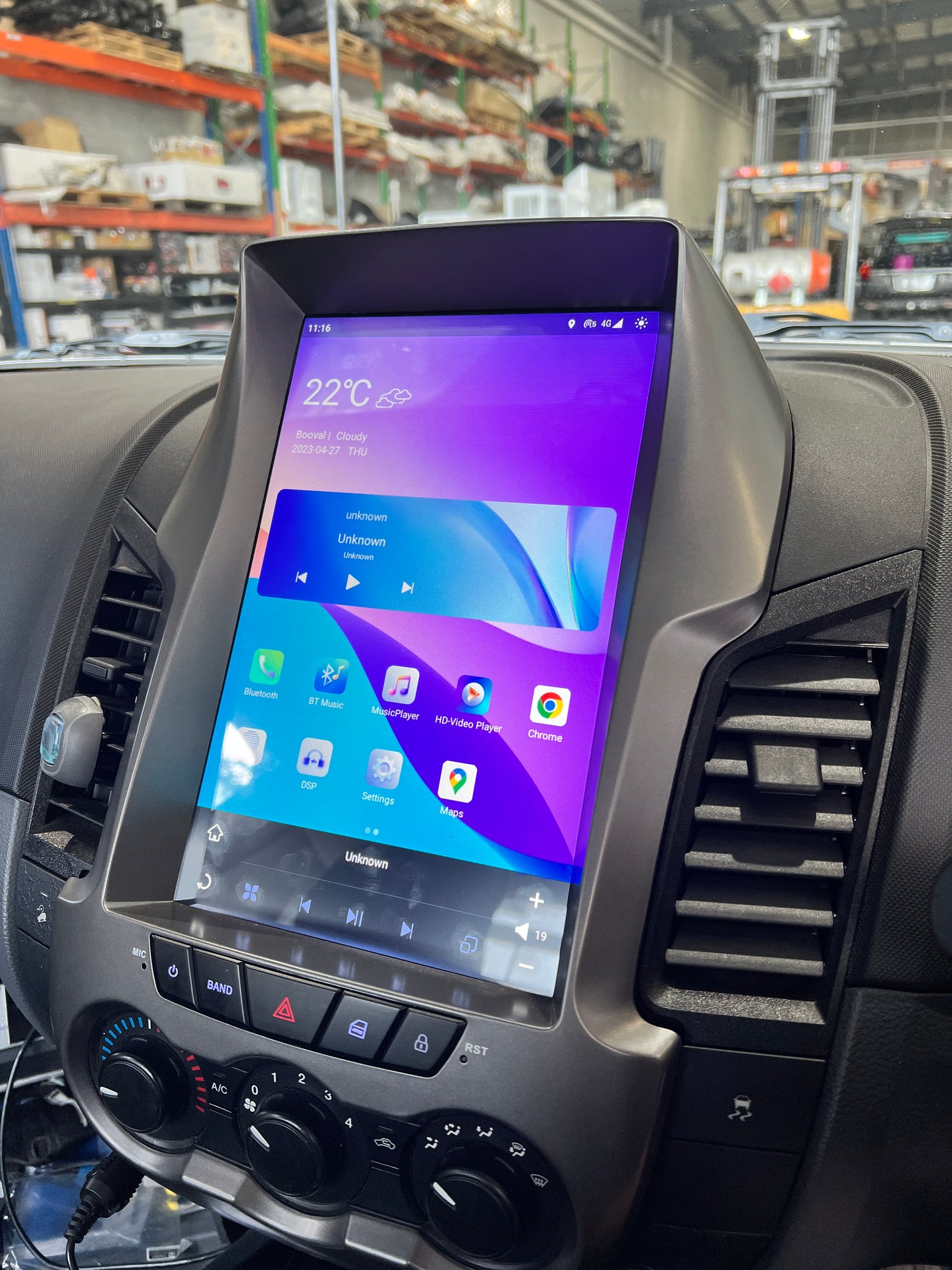 12.1inch Android GPS Screen to Suit Ford Ranger 2011-2015 PX I, XL XLS XLT