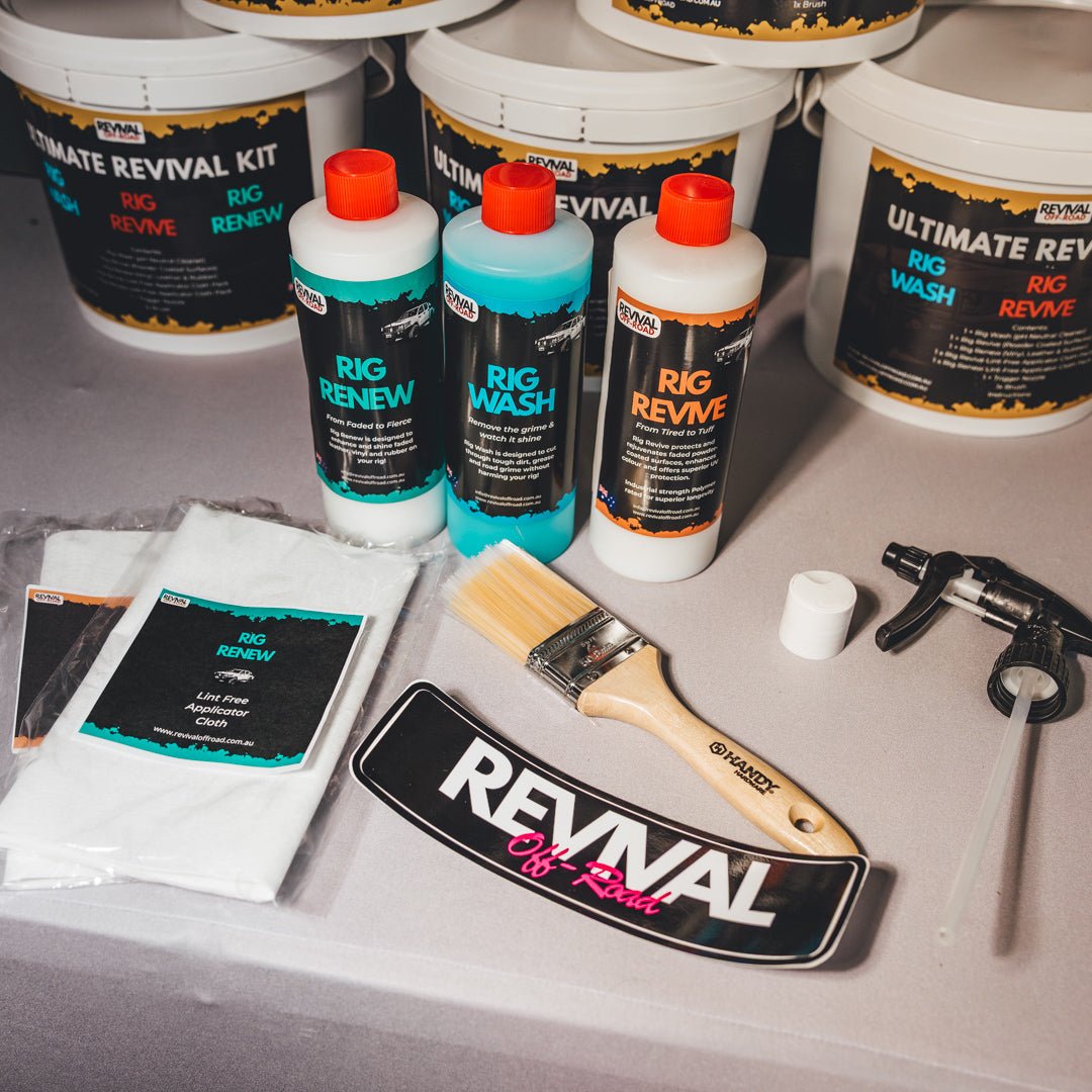 Ultimate Revival 3-Step 4WD Cleaning & Protection Kit