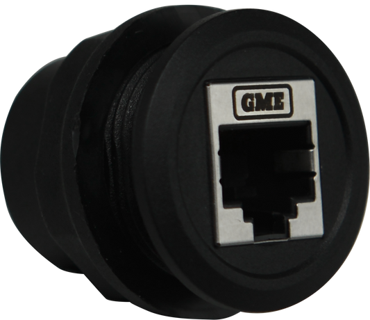 GME XRS-RJ45RND RJ45 Pass-Through Adaptor - Universal Round