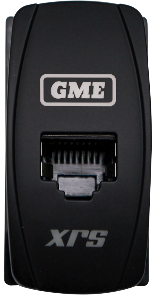 GME XRS-RJ45W6 RJ45 Pass-Through Adaptor - Type 6 (White)