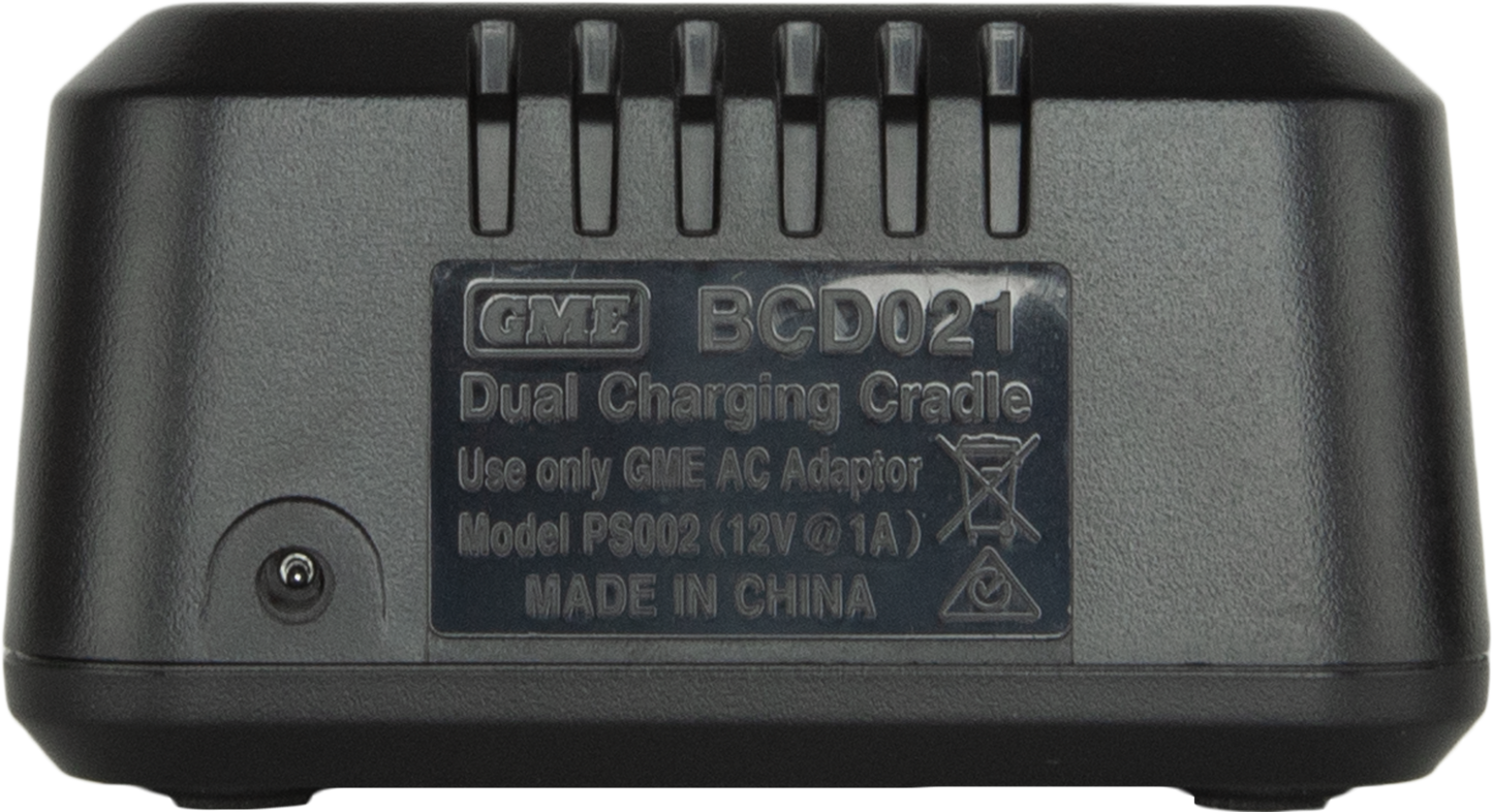 GME BCD021 Dual Desktop Charging Cradle - Suit TX685 / TX6150 / TX6155 / TX6160 / TX6165