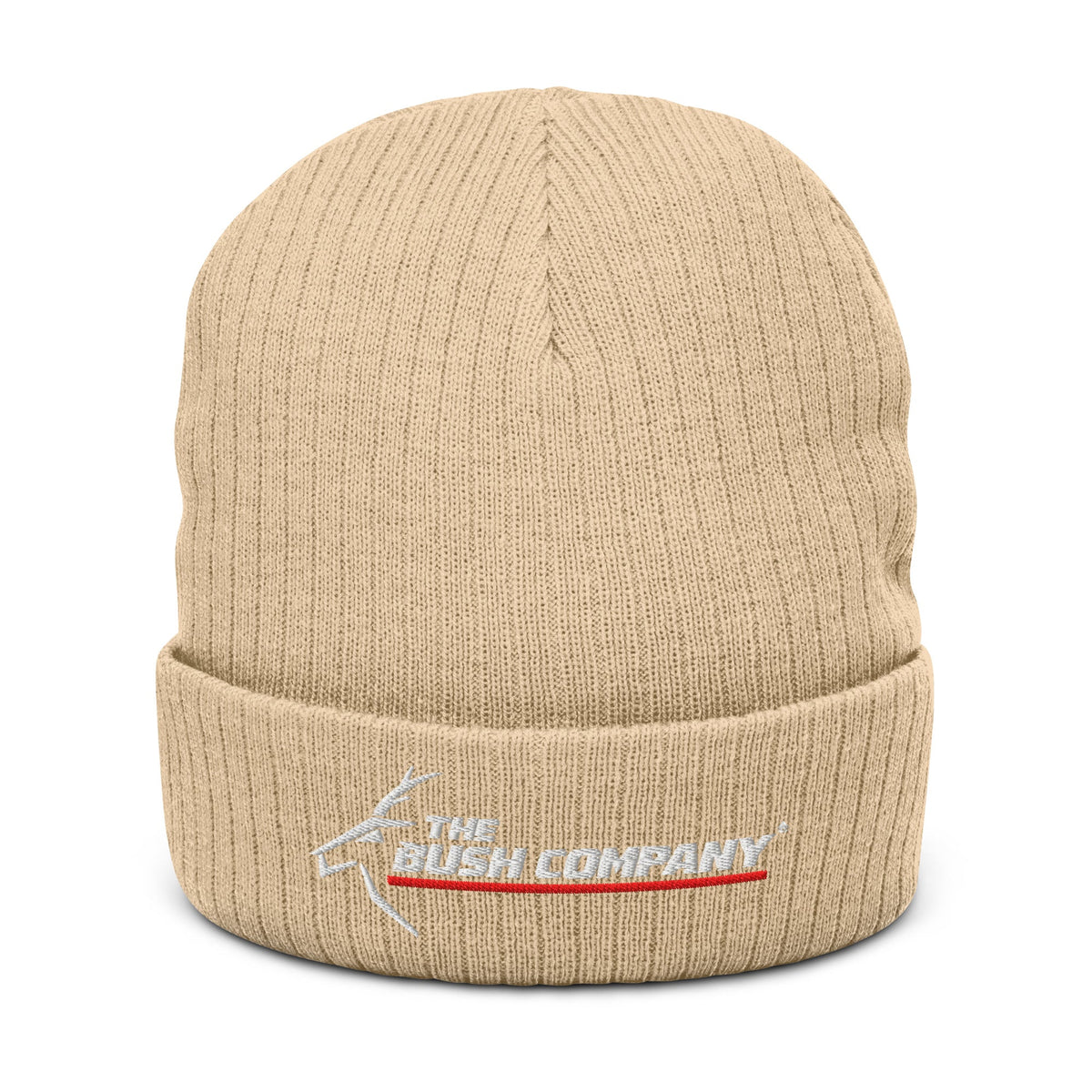 Ribbed knit beanie