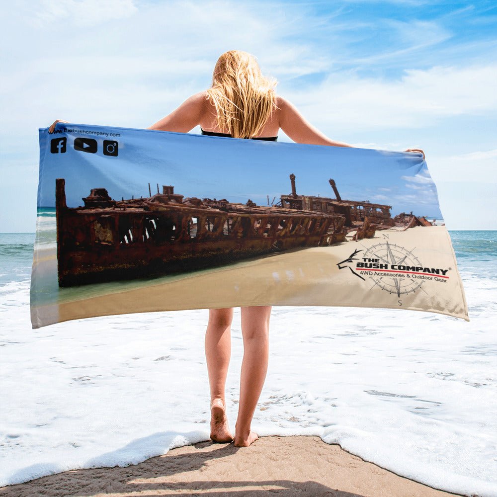 Beach Towel - Fraser Island Maheno