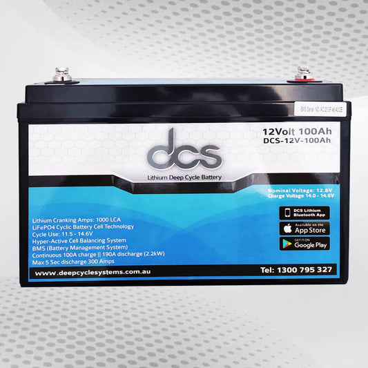DCS 12V 100AH (LITHIUM)