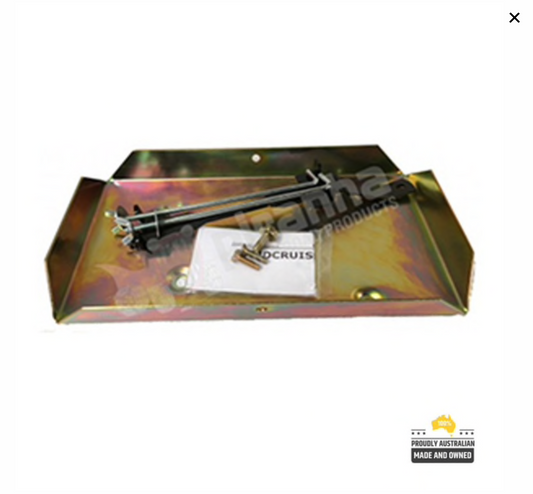 Battery Tray To Suit Landcruiser 200 Series Sept 2016 Onwards 1VD-FTV 4.5Lt V8 Diesel – (single start battery) Australian Made