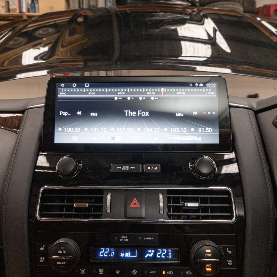 Android 12.3 Head Unit to suit Y62 Patrol S5