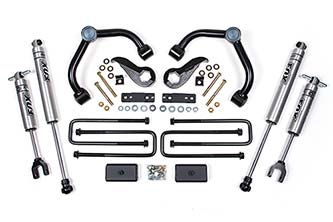 BDS 3" Lift Kit for 2020+ Chevy Silverado 2500 with Fox 2.5 Performance Elite Shocks