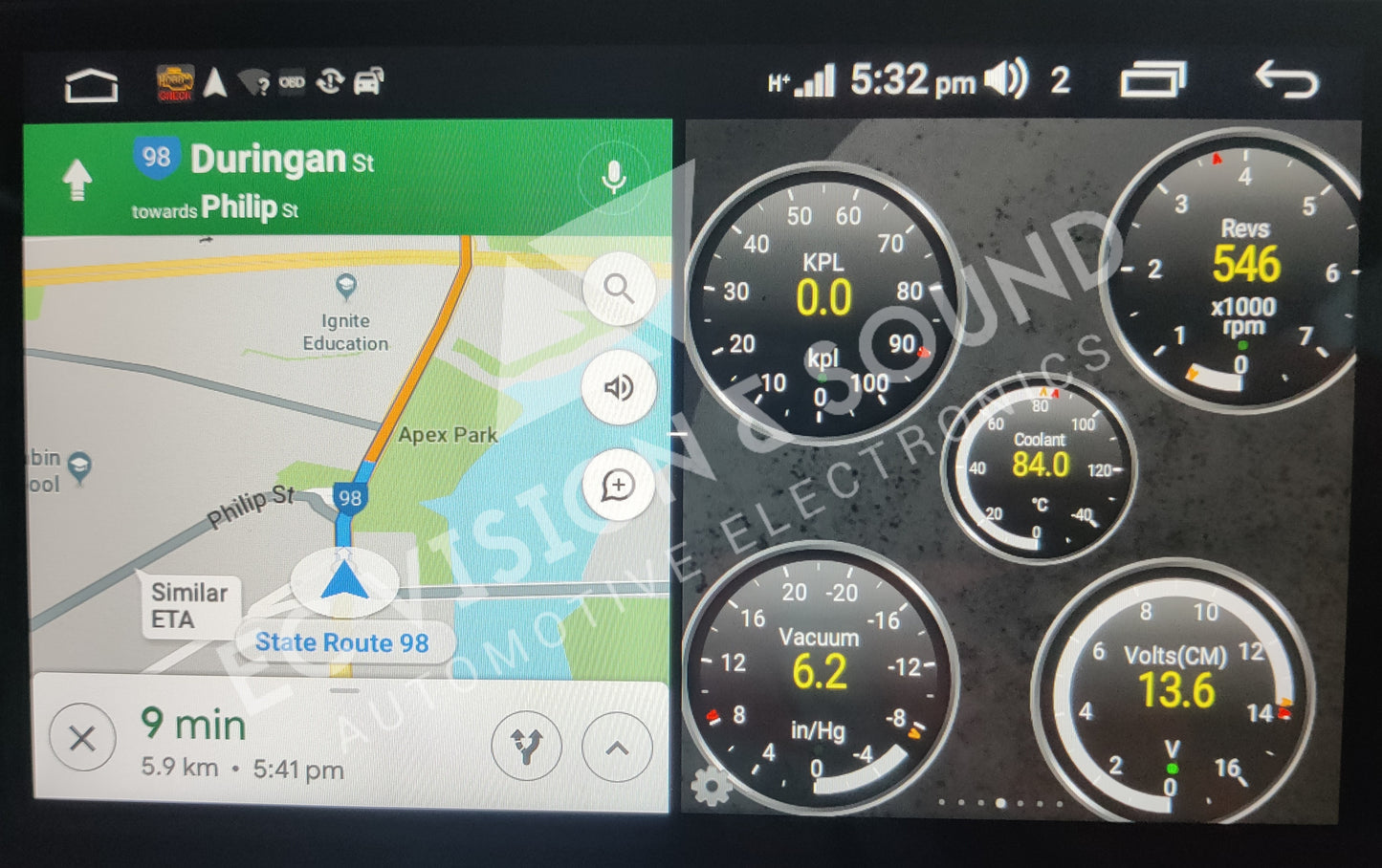 9inch Head unit to suit LandCruiser 70 Series