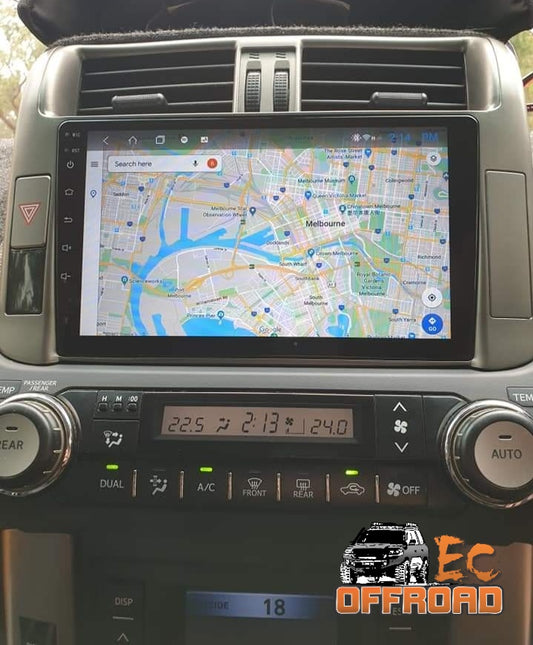 9 inch Android Head Unit to suit Toyota Landcruiser Prado 2009-2013