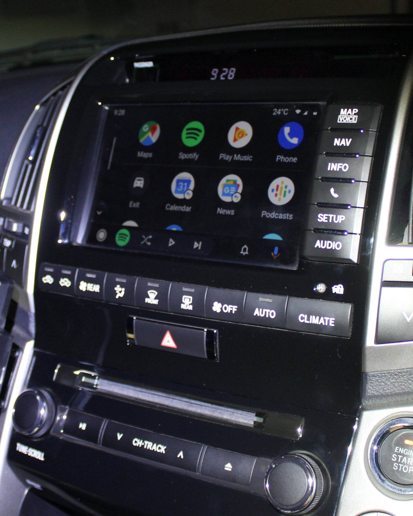 Interface Module unit to suit Landcruiser 200, Car Play & GPS, Android system. 2013-2015 Sahara V3.5