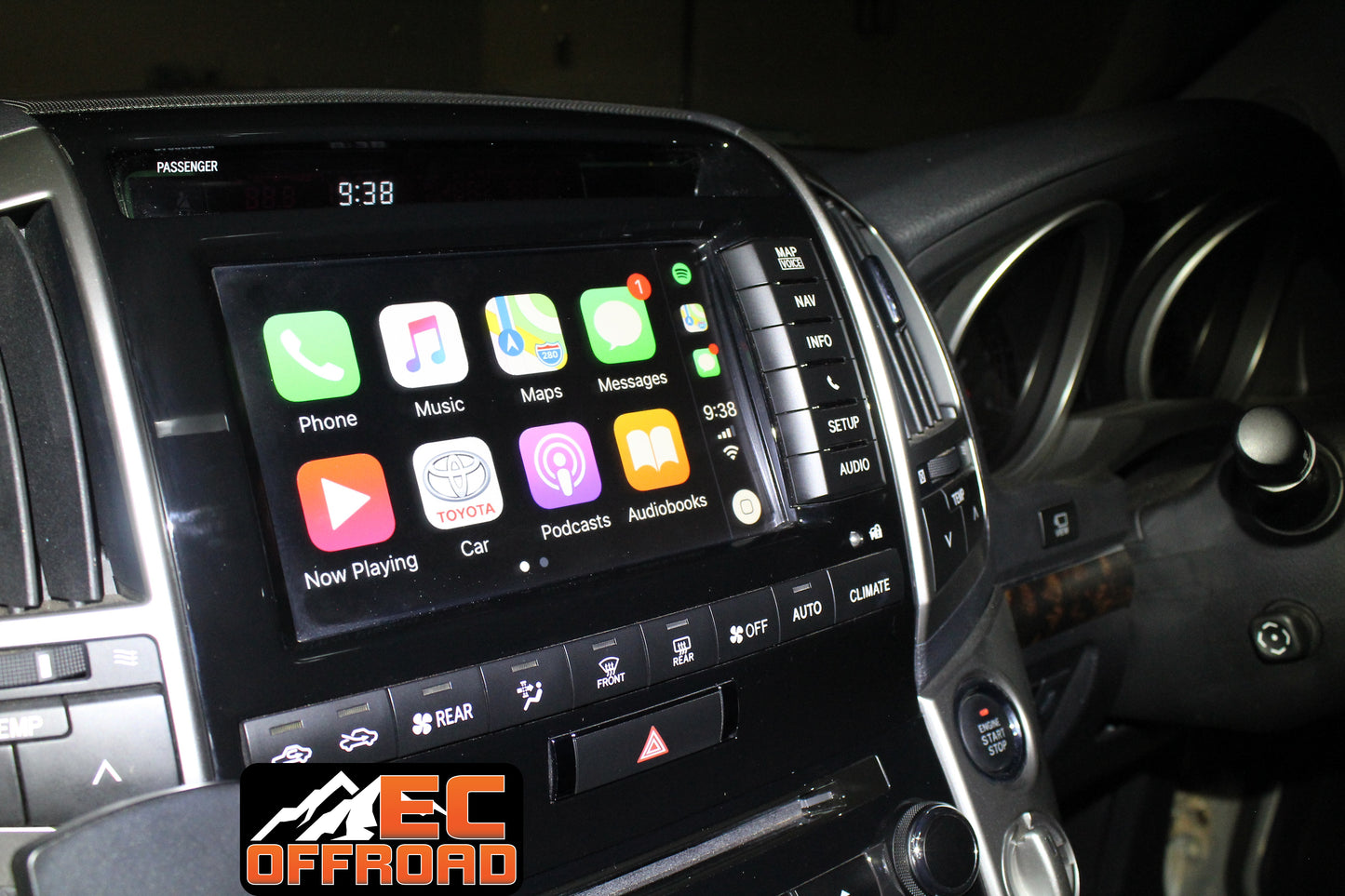 Interface Module unit to suit Landcruiser 200, Car Play & GPS, Android system. 2013-2015 Sahara V3.5