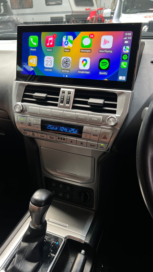 Android 12.3 Head Unit to suit Prado GXL 2017-2020