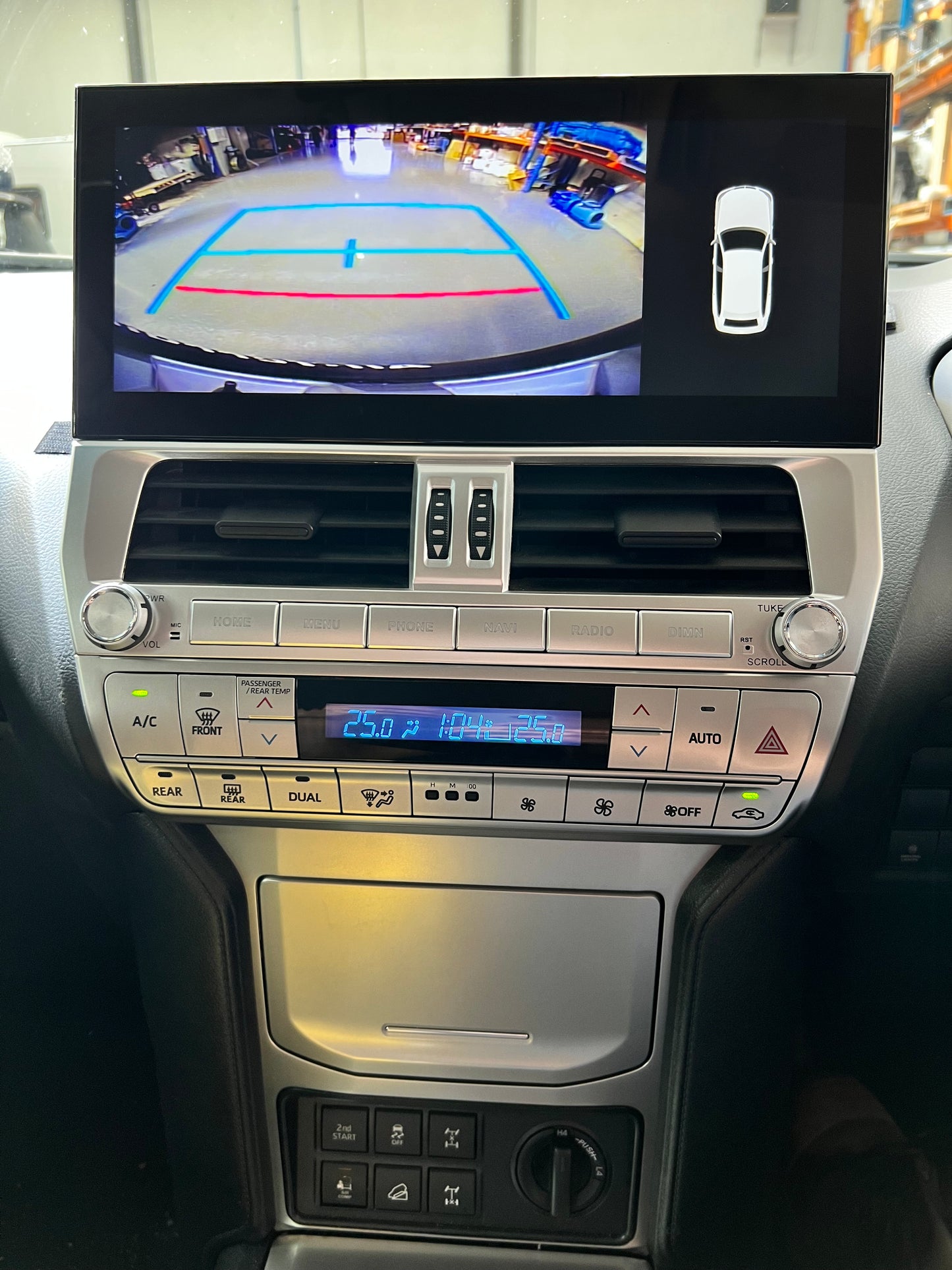 Android 12.3 Head Unit to suit Prado GXL 2017-2020