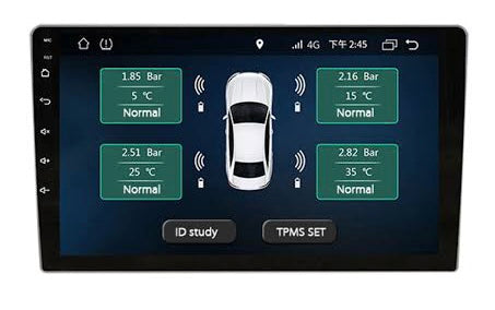 EC TPMS Unit 4 Tyres