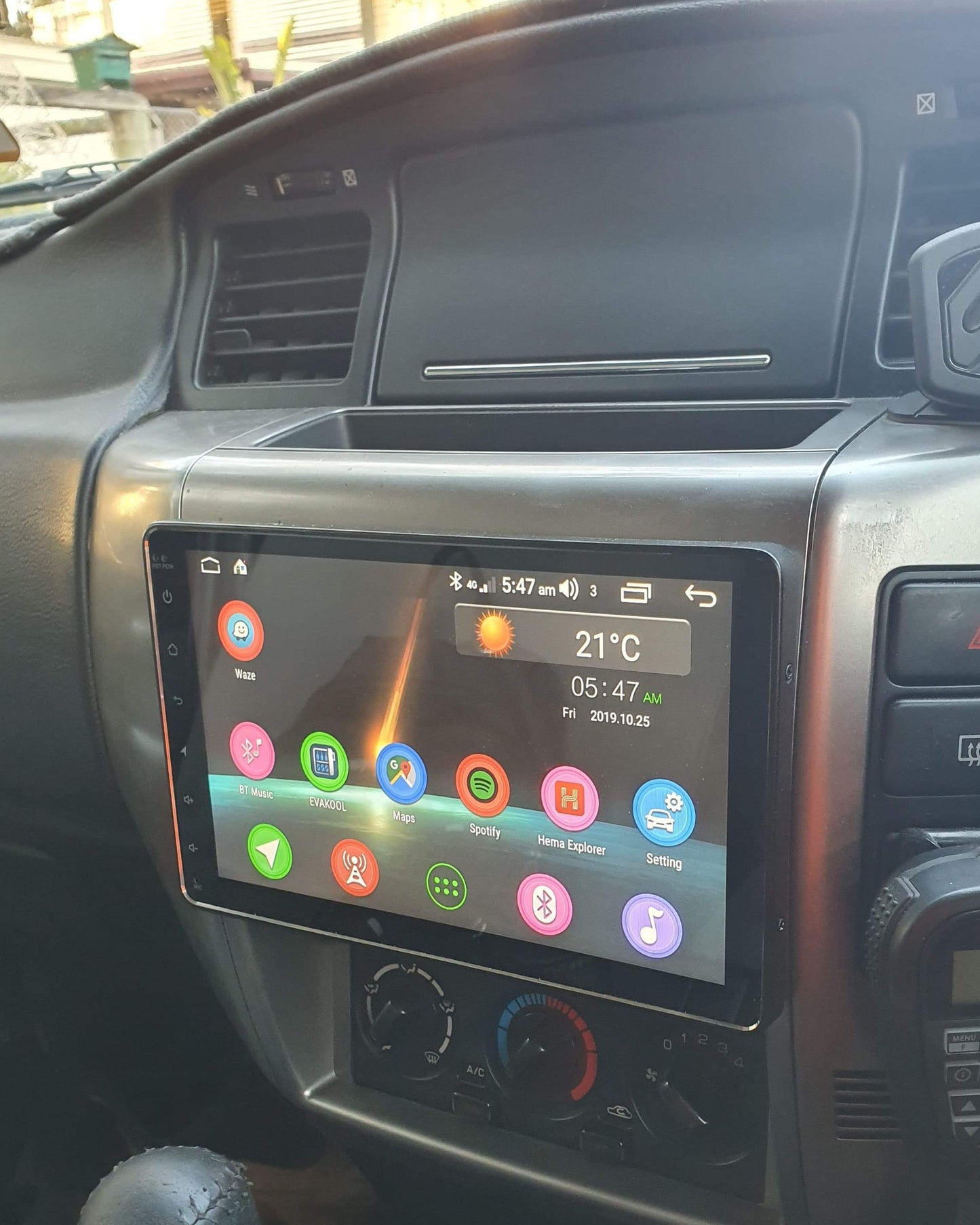 9" Android Head Unit to Suit Nissan Patrol GU