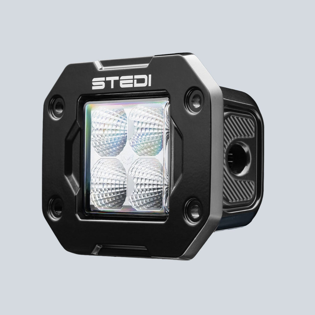 G4 Black Flush Work Light