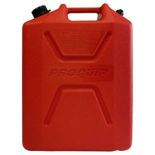 20L Plastic Fast Pour Fuel Can – Unleaded Red Jerry Can