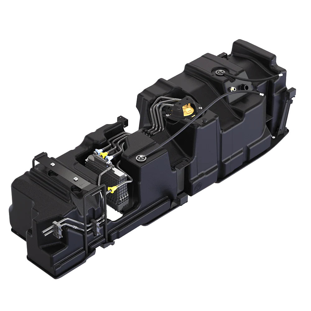 S&B 227 LITRE REPLACEMENT LONG RANGE FUEL TANK FOR 2017-2025 FORD POWERSTROKE 6.7L F250 & F350 CREW CAB SHORT BED