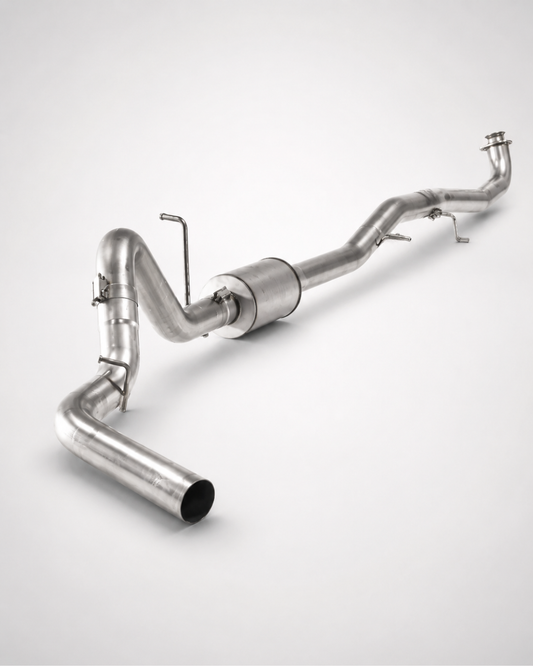 2020-2026 Chev 2500 4" Downpipe Back Exhaust w/ Muffler